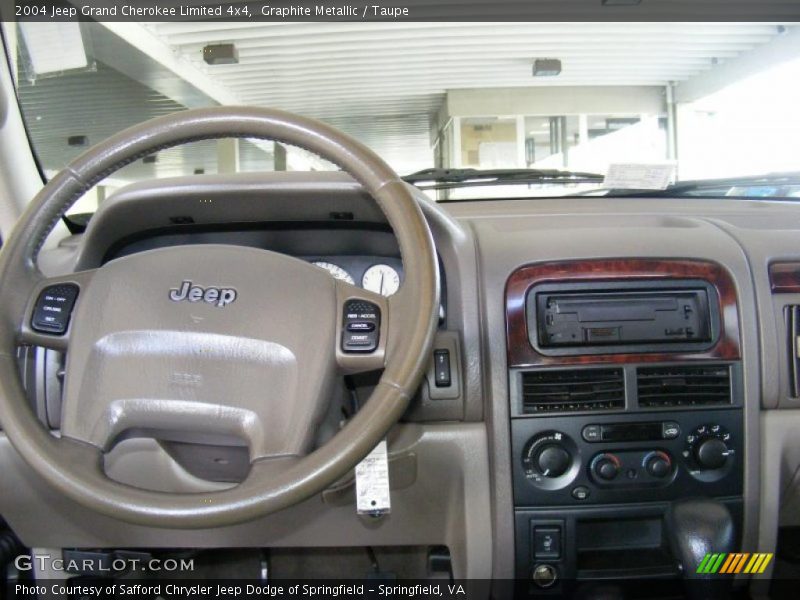 Graphite Metallic / Taupe 2004 Jeep Grand Cherokee Limited 4x4