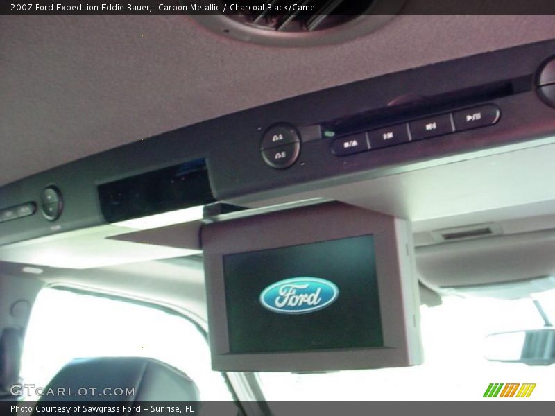 Carbon Metallic / Charcoal Black/Camel 2007 Ford Expedition Eddie Bauer