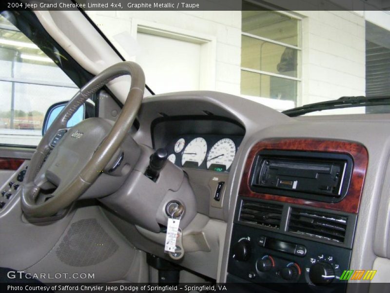 Graphite Metallic / Taupe 2004 Jeep Grand Cherokee Limited 4x4