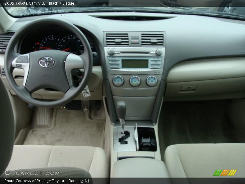 Black / Bisque 2009 Toyota Camry LE