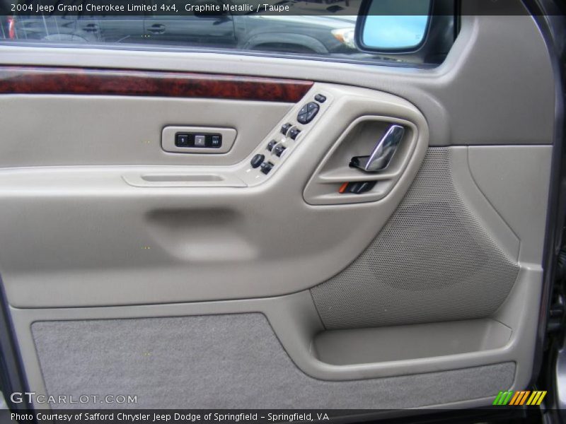 Graphite Metallic / Taupe 2004 Jeep Grand Cherokee Limited 4x4