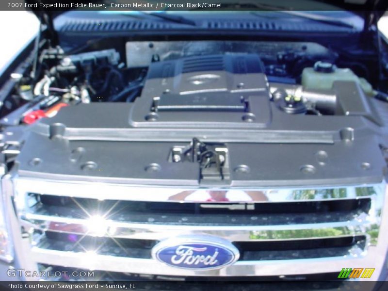 Carbon Metallic / Charcoal Black/Camel 2007 Ford Expedition Eddie Bauer