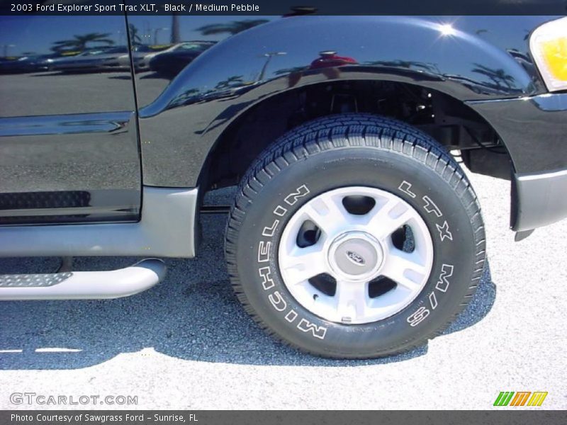 Black / Medium Pebble 2003 Ford Explorer Sport Trac XLT