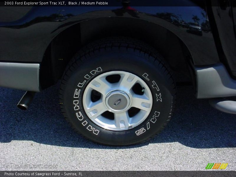 Black / Medium Pebble 2003 Ford Explorer Sport Trac XLT
