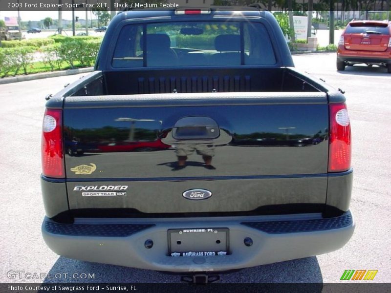 Black / Medium Pebble 2003 Ford Explorer Sport Trac XLT