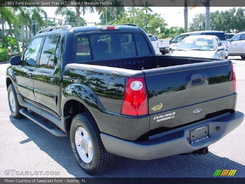Black / Medium Pebble 2003 Ford Explorer Sport Trac XLT