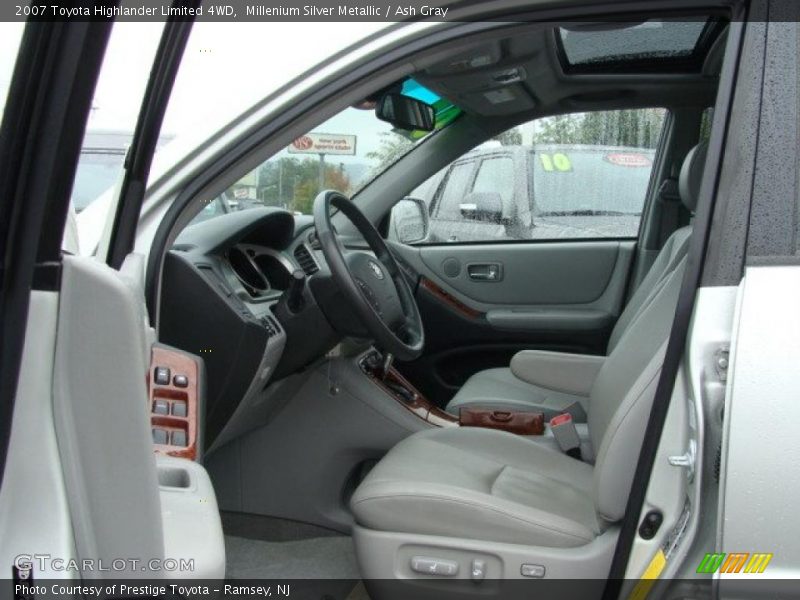 Millenium Silver Metallic / Ash Gray 2007 Toyota Highlander Limited 4WD