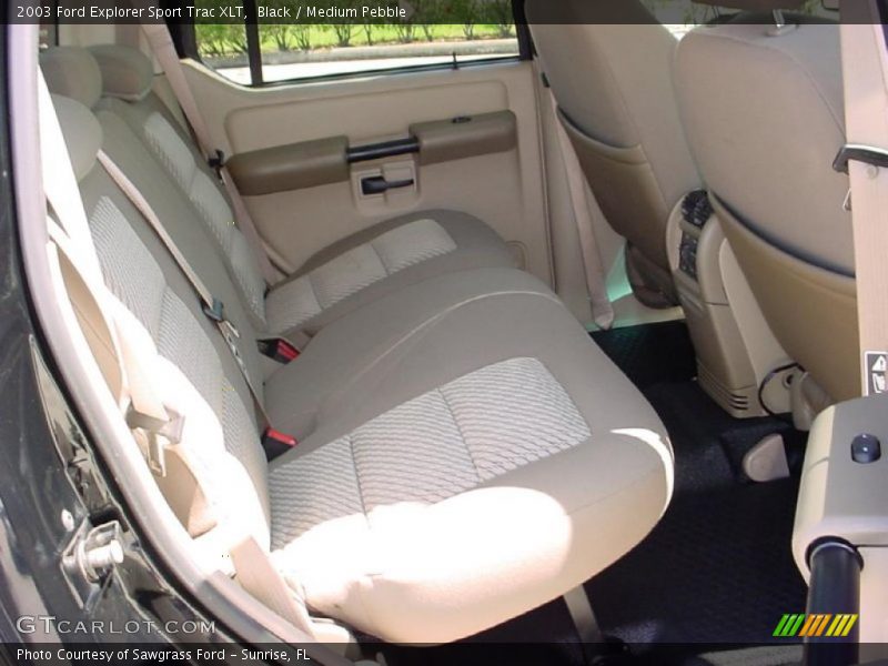 Black / Medium Pebble 2003 Ford Explorer Sport Trac XLT