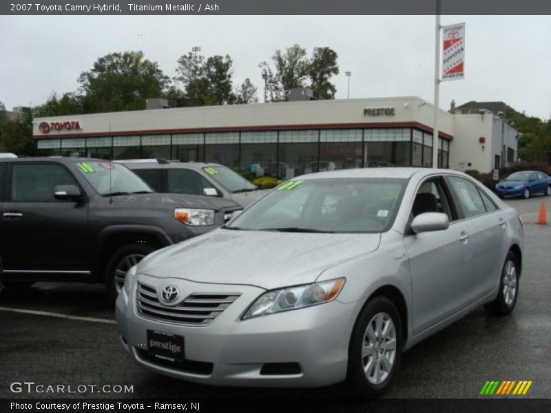 Titanium Metallic / Ash 2007 Toyota Camry Hybrid
