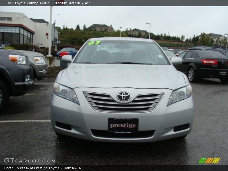 Titanium Metallic / Ash 2007 Toyota Camry Hybrid