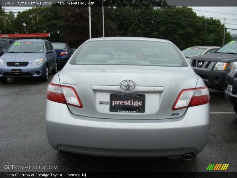 Titanium Metallic / Ash 2007 Toyota Camry Hybrid