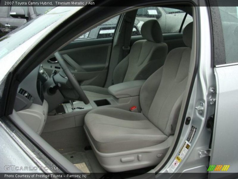 Titanium Metallic / Ash 2007 Toyota Camry Hybrid
