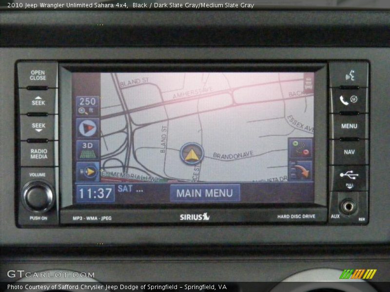 Black / Dark Slate Gray/Medium Slate Gray 2010 Jeep Wrangler Unlimited Sahara 4x4