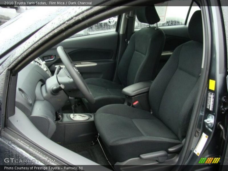 Flint Mica / Dark Charcoal 2010 Toyota Yaris Sedan