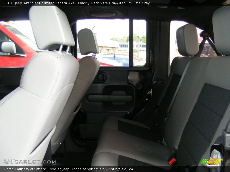 Black / Dark Slate Gray/Medium Slate Gray 2010 Jeep Wrangler Unlimited Sahara 4x4