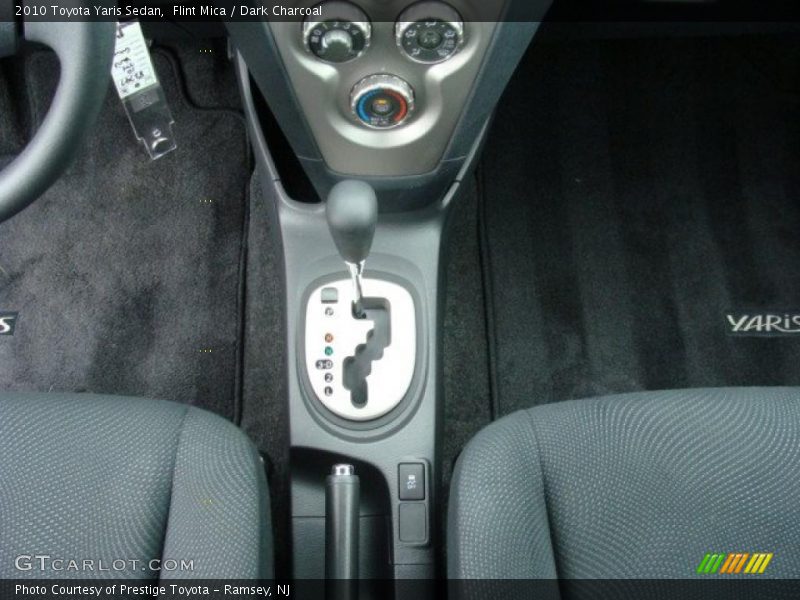 Flint Mica / Dark Charcoal 2010 Toyota Yaris Sedan