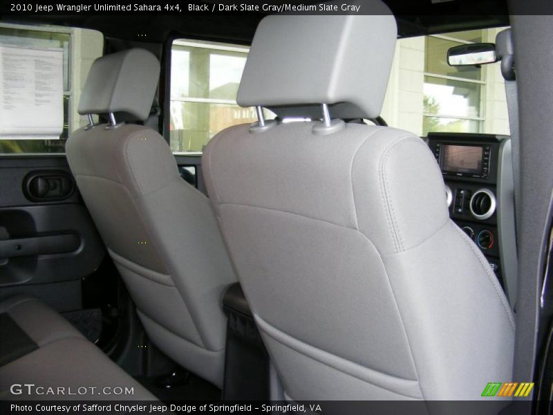 Black / Dark Slate Gray/Medium Slate Gray 2010 Jeep Wrangler Unlimited Sahara 4x4