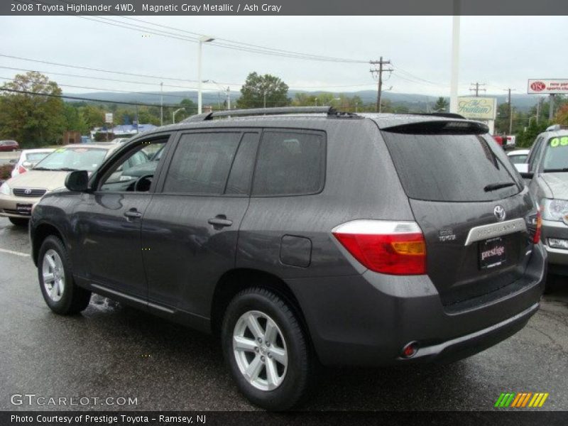 Magnetic Gray Metallic / Ash Gray 2008 Toyota Highlander 4WD