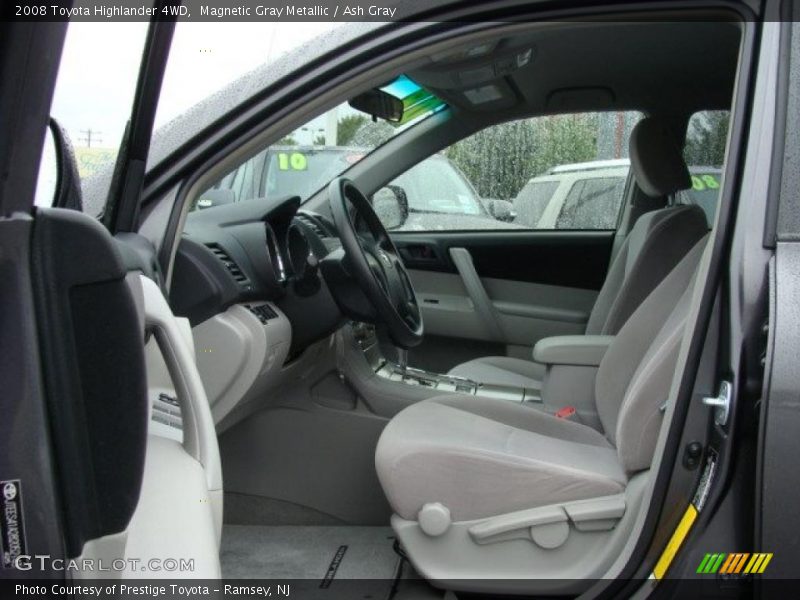 Magnetic Gray Metallic / Ash Gray 2008 Toyota Highlander 4WD