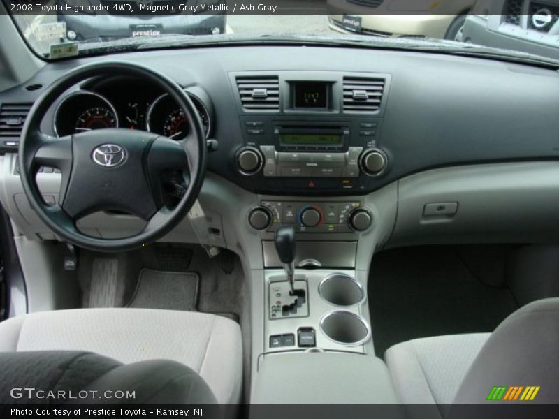 Magnetic Gray Metallic / Ash Gray 2008 Toyota Highlander 4WD