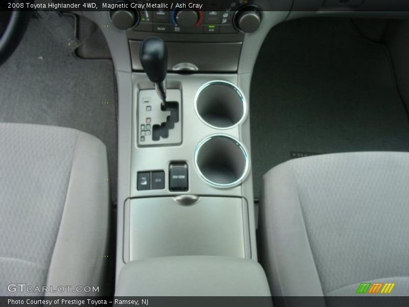 Magnetic Gray Metallic / Ash Gray 2008 Toyota Highlander 4WD