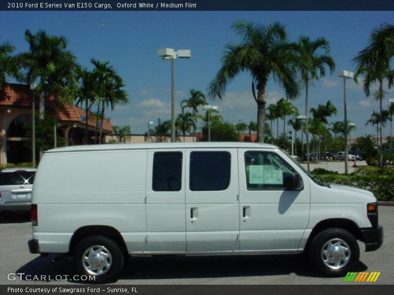 Oxford White / Medium Flint 2010 Ford E Series Van E150 Cargo