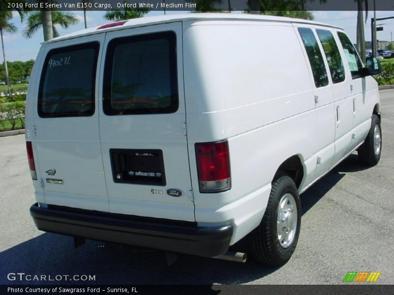 Oxford White / Medium Flint 2010 Ford E Series Van E150 Cargo