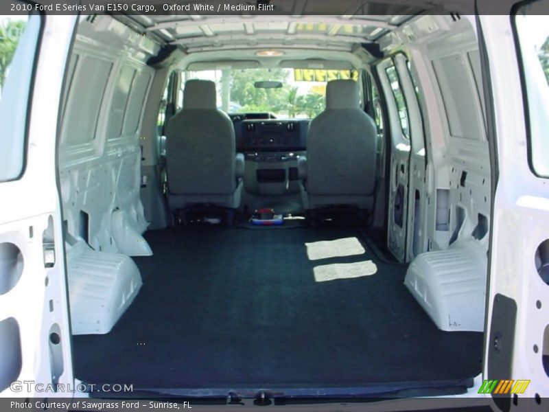 Oxford White / Medium Flint 2010 Ford E Series Van E150 Cargo