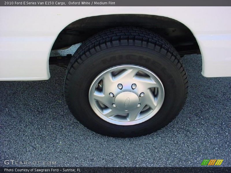 Oxford White / Medium Flint 2010 Ford E Series Van E150 Cargo