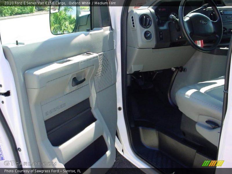 Oxford White / Medium Flint 2010 Ford E Series Van E150 Cargo