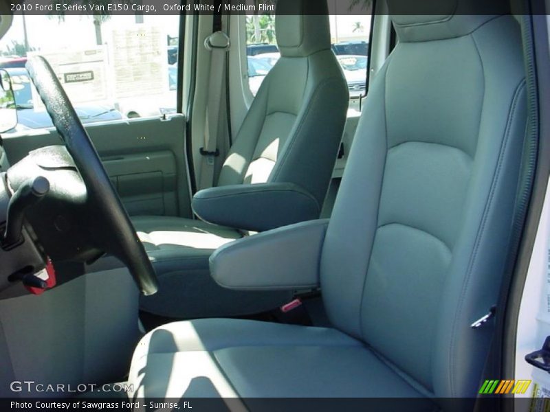 Oxford White / Medium Flint 2010 Ford E Series Van E150 Cargo