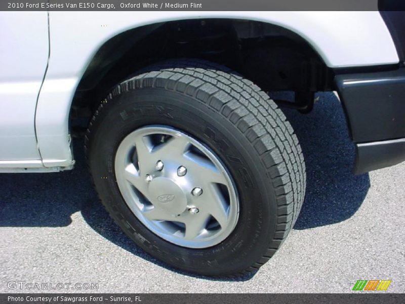 Oxford White / Medium Flint 2010 Ford E Series Van E150 Cargo