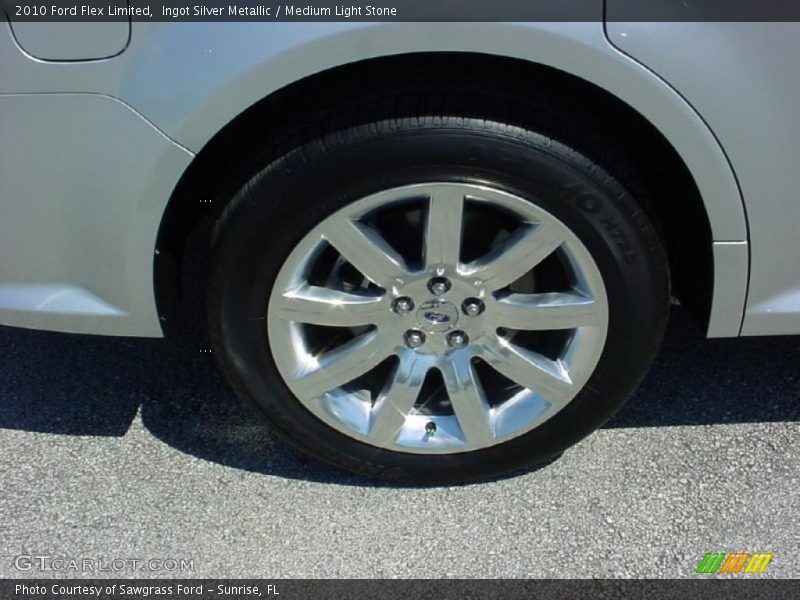 Ingot Silver Metallic / Medium Light Stone 2010 Ford Flex Limited