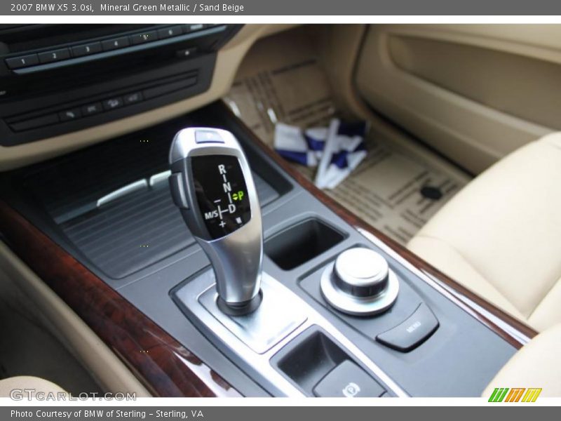 Mineral Green Metallic / Sand Beige 2007 BMW X5 3.0si