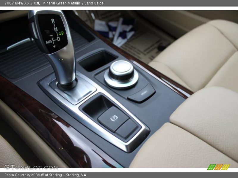 Mineral Green Metallic / Sand Beige 2007 BMW X5 3.0si