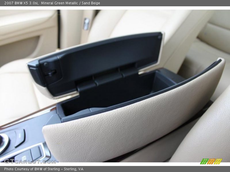 Mineral Green Metallic / Sand Beige 2007 BMW X5 3.0si