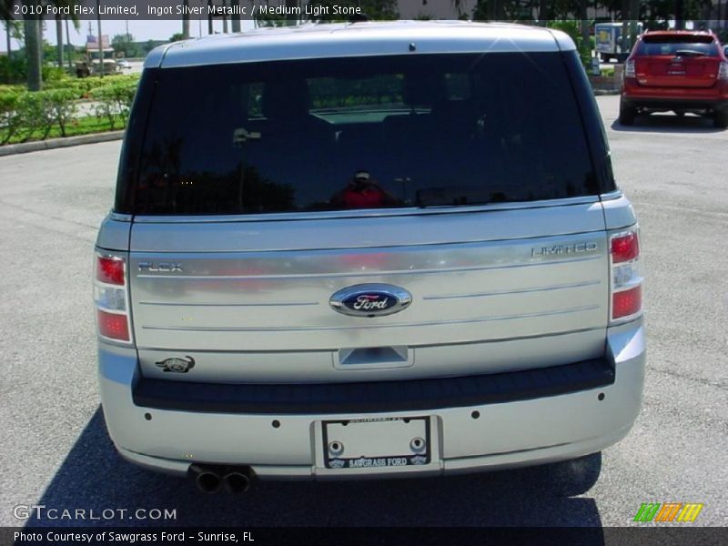 Ingot Silver Metallic / Medium Light Stone 2010 Ford Flex Limited