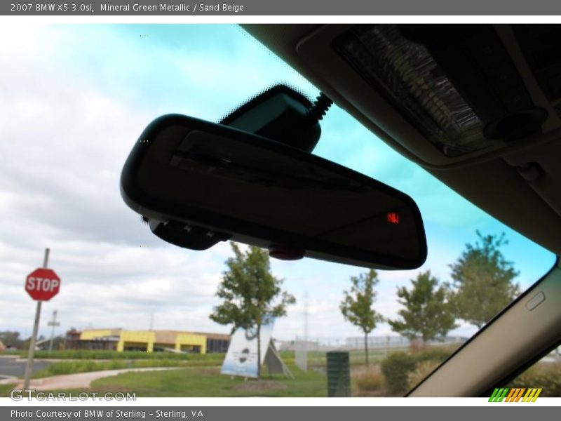 Mineral Green Metallic / Sand Beige 2007 BMW X5 3.0si