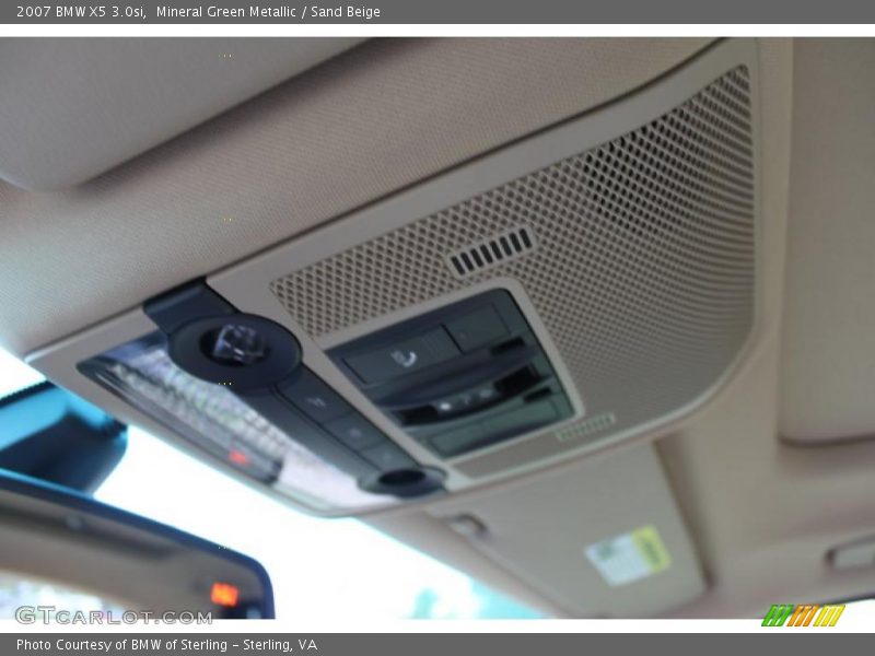 Mineral Green Metallic / Sand Beige 2007 BMW X5 3.0si