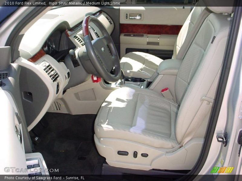 Ingot Silver Metallic / Medium Light Stone 2010 Ford Flex Limited