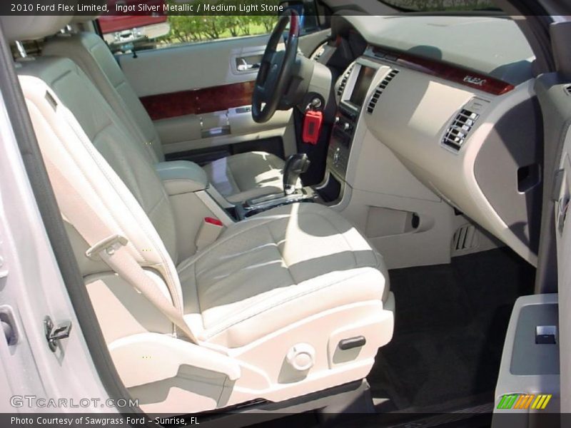 Ingot Silver Metallic / Medium Light Stone 2010 Ford Flex Limited
