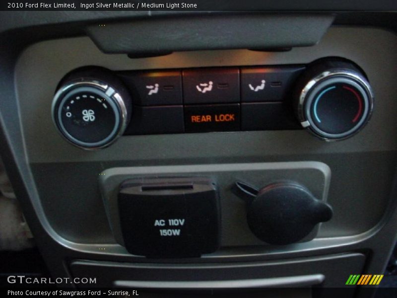 Ingot Silver Metallic / Medium Light Stone 2010 Ford Flex Limited