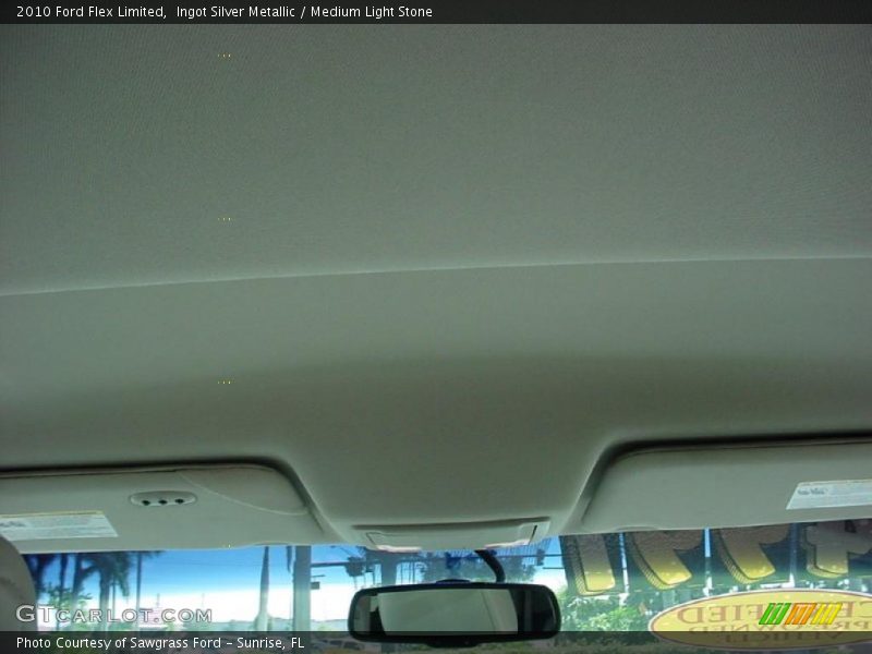 Ingot Silver Metallic / Medium Light Stone 2010 Ford Flex Limited