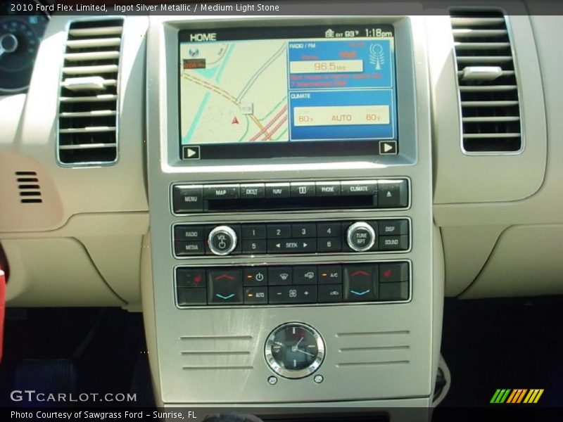 Ingot Silver Metallic / Medium Light Stone 2010 Ford Flex Limited