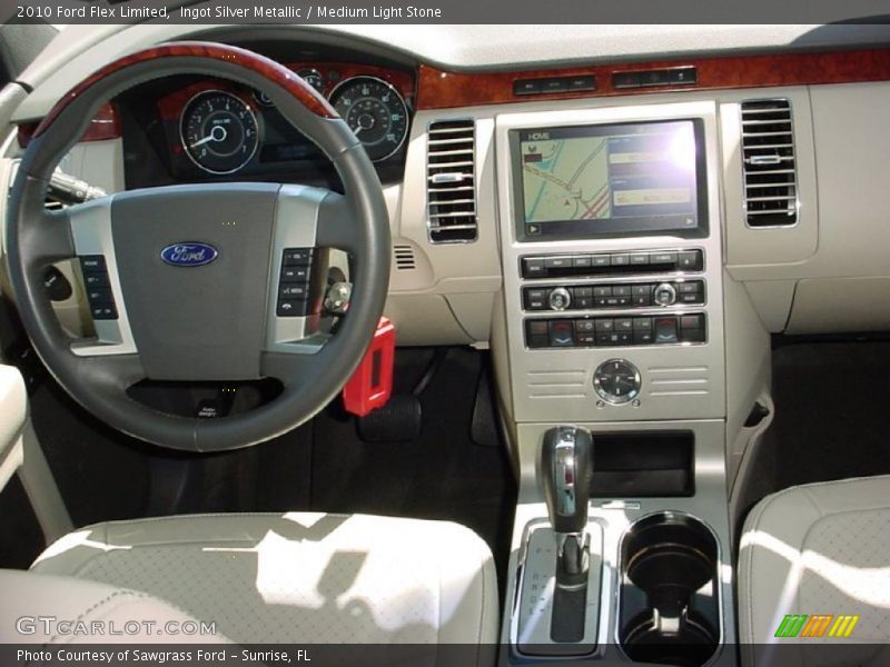 Ingot Silver Metallic / Medium Light Stone 2010 Ford Flex Limited