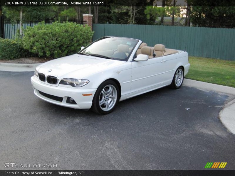 Alpine White / Sand 2004 BMW 3 Series 330i Convertible