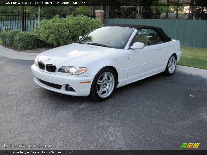 Alpine White / Sand 2004 BMW 3 Series 330i Convertible