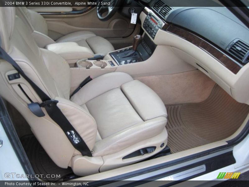 Alpine White / Sand 2004 BMW 3 Series 330i Convertible