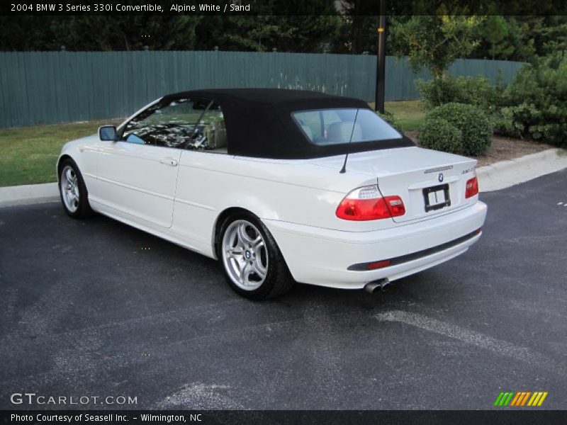 Alpine White / Sand 2004 BMW 3 Series 330i Convertible