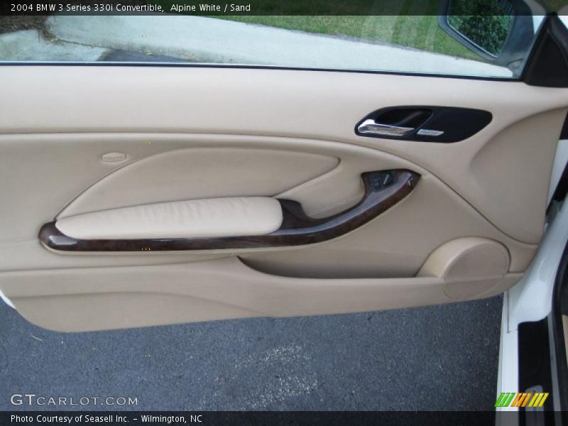 Alpine White / Sand 2004 BMW 3 Series 330i Convertible